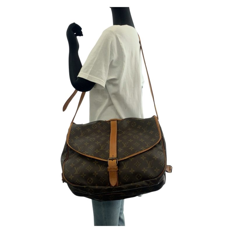 Louis Vuitton Monogram Saumur 35 Messenger Bag - Barde - Image 10