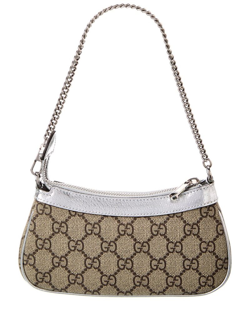 Gucci Ophidia Mini GG Supreme Canvas & Leather Shoulder Bag - Barde - Image 2