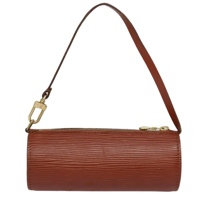 Louis Vuitton Papillon  Leather Clutch Bag - Barde - Image 2