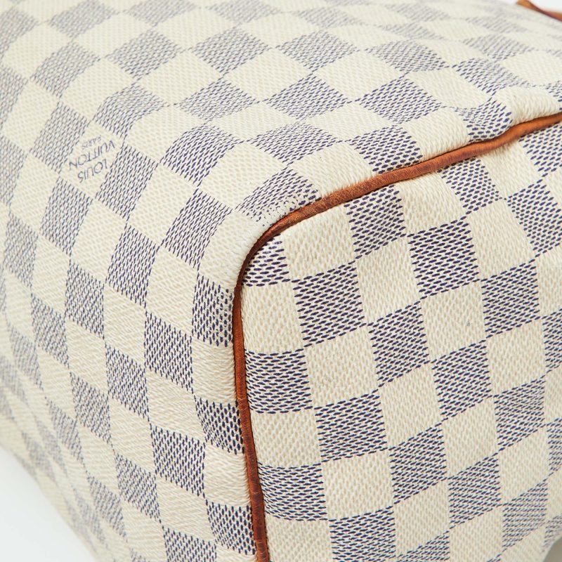 Louis Vuitton Damier Azur Canvas Speedy 30 Bag - Barde - Image 5