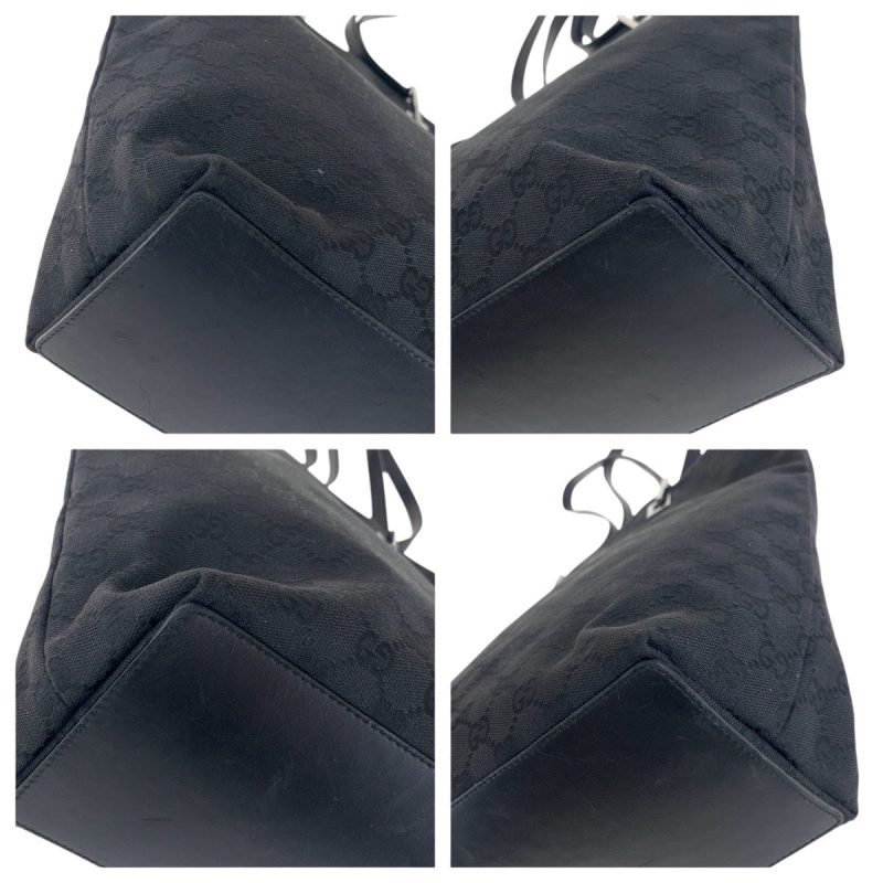 Gucci GG Canvas Leather Tote Bag - Barde - Image 3