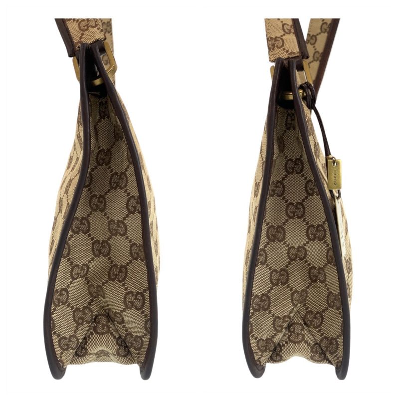 Gucci GG Canvas Leather Messenger Bag - Barde - Image 5