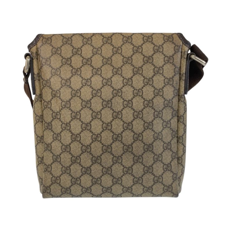 Gucci Brown GG Supreme Canvas Shoulder Bag - Barde - Image 2