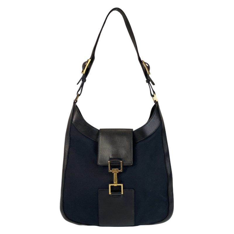 Gucci GG Canvas Hobo Shoulder Bag - Barde