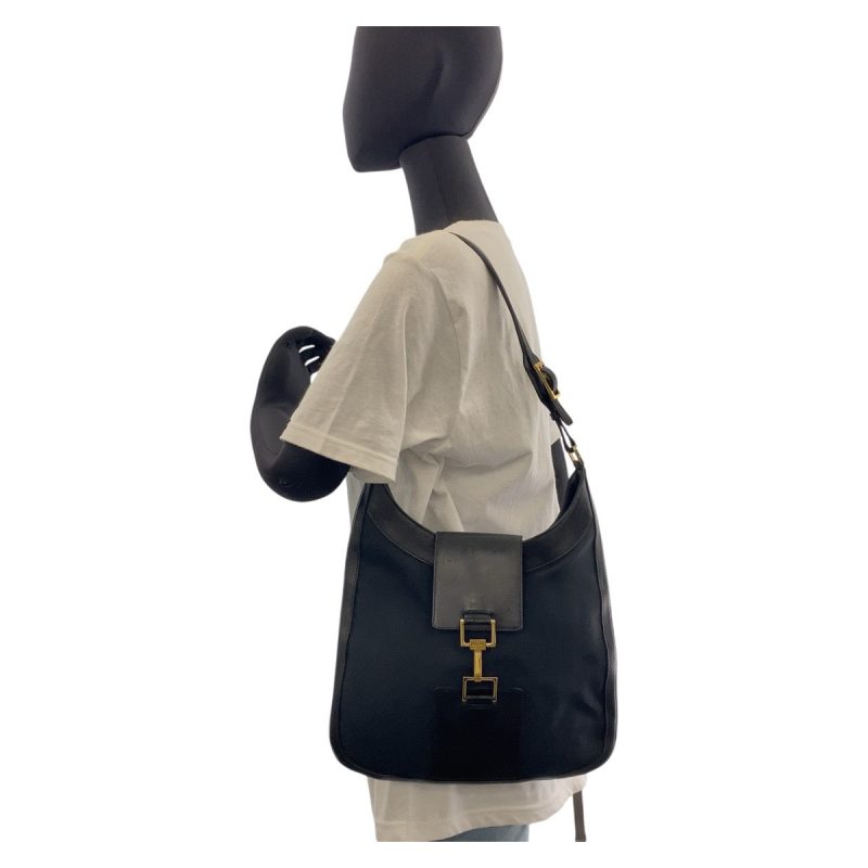 Gucci GG Canvas Hobo Shoulder Bag - Barde - Image 8