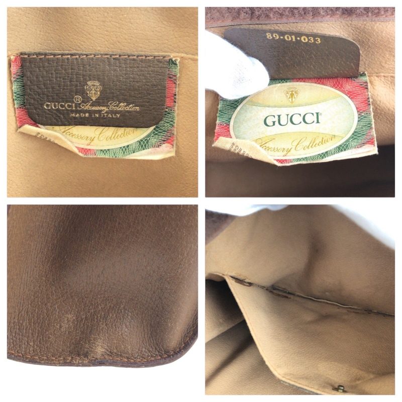 Gucci GG Supreme Canvas Leather Clutch Bag - Barde - Image 4