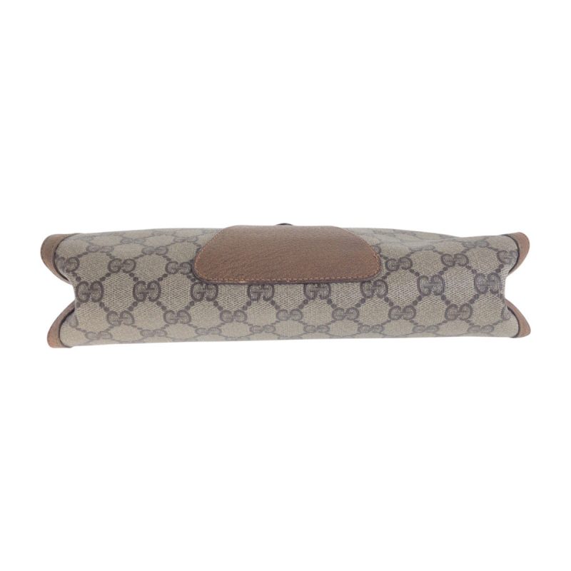 Gucci GG Supreme Canvas Leather Clutch Bag - Barde - Image 8