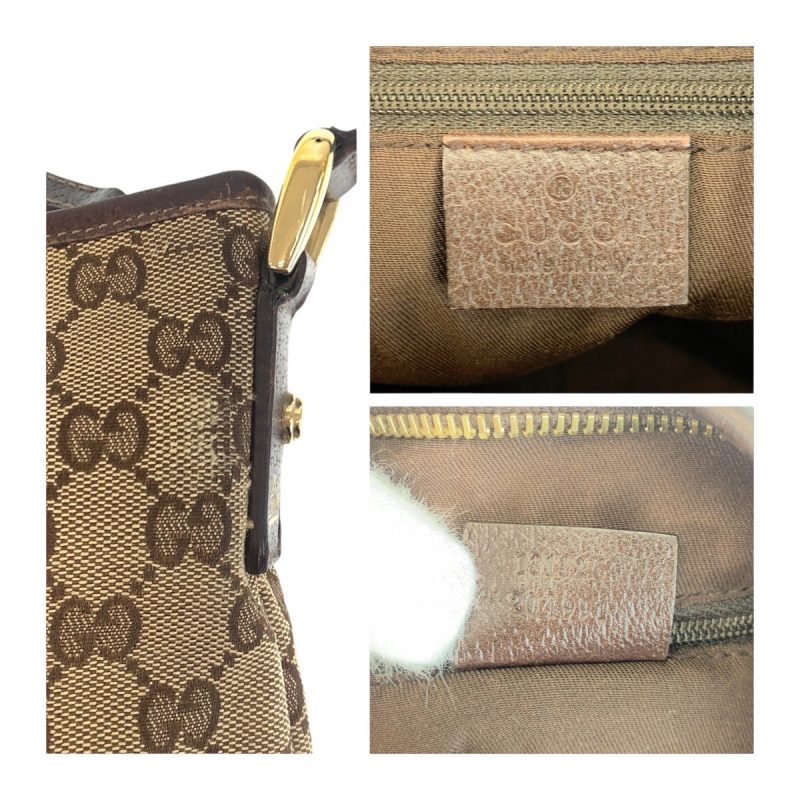 Gucci GG Canvas Leather Abby Shoulder Bag - Barde - Image 6