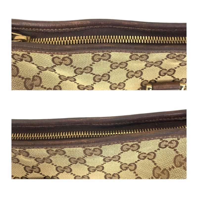 Gucci GG Canvas Leather Abby Shoulder Bag - Barde - Image 4