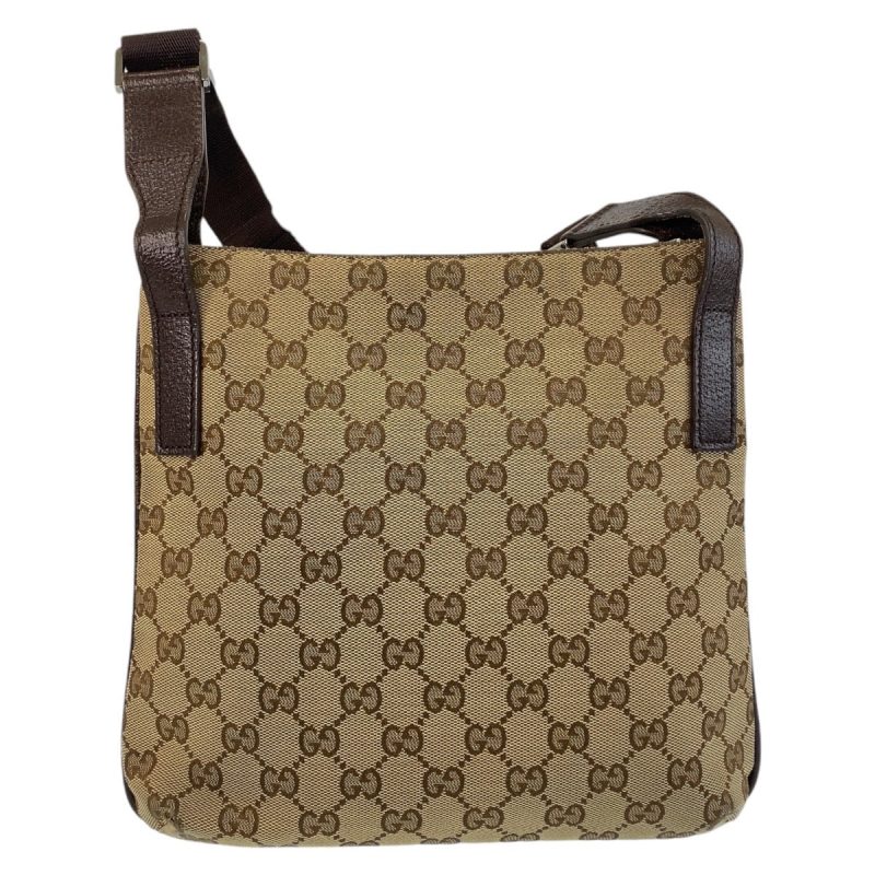 Gucci GG Canvas Leather Messenger Bag - Barde - Image 2