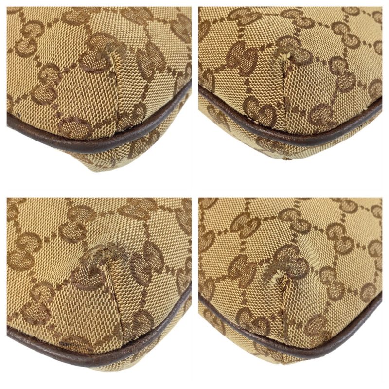 Gucci GG Canvas Leather Messenger Bag - Barde - Image 4