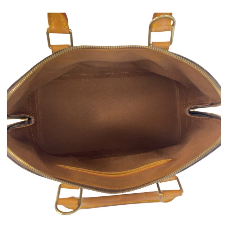 Louis Vuitton Monogram Alma Handbag Brown Gold - Barde - Image 3