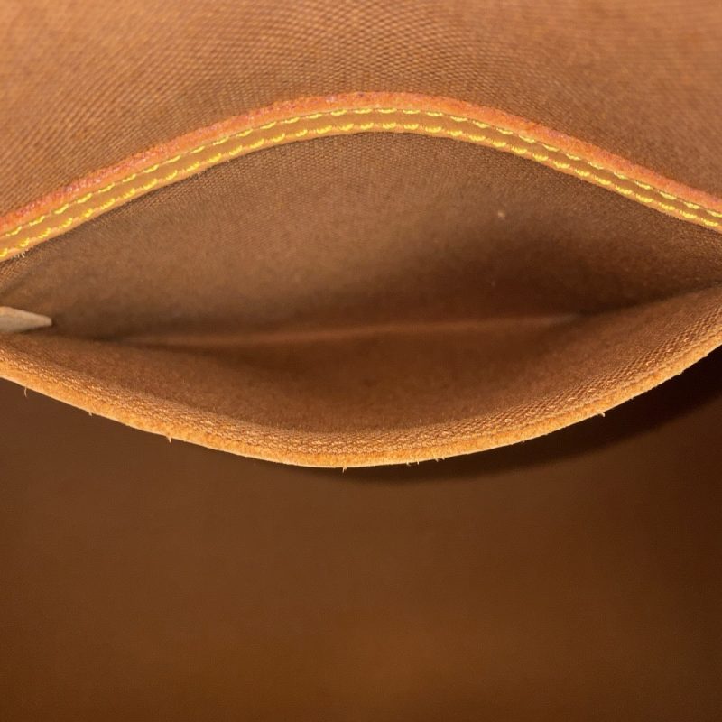 Louis Vuitton Monogram Alma Handbag Brown Gold - Barde - Image 9