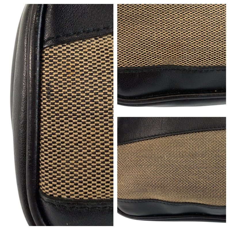 Gucci Canvas Leather Handbag Accessory Pouch - Barde - Image 7