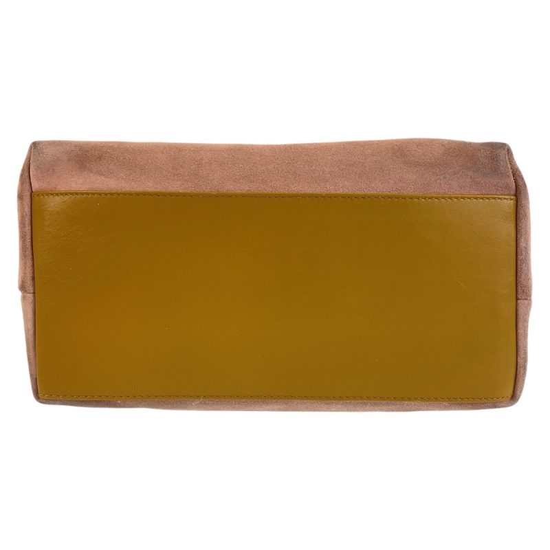Gucci Suede Shoulder Bag Pink Gold Hardware - Barde - Image 6