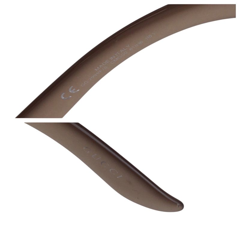 Gucci Horsebit Bamboo Sunglasses Plastic - Barde - Image 6