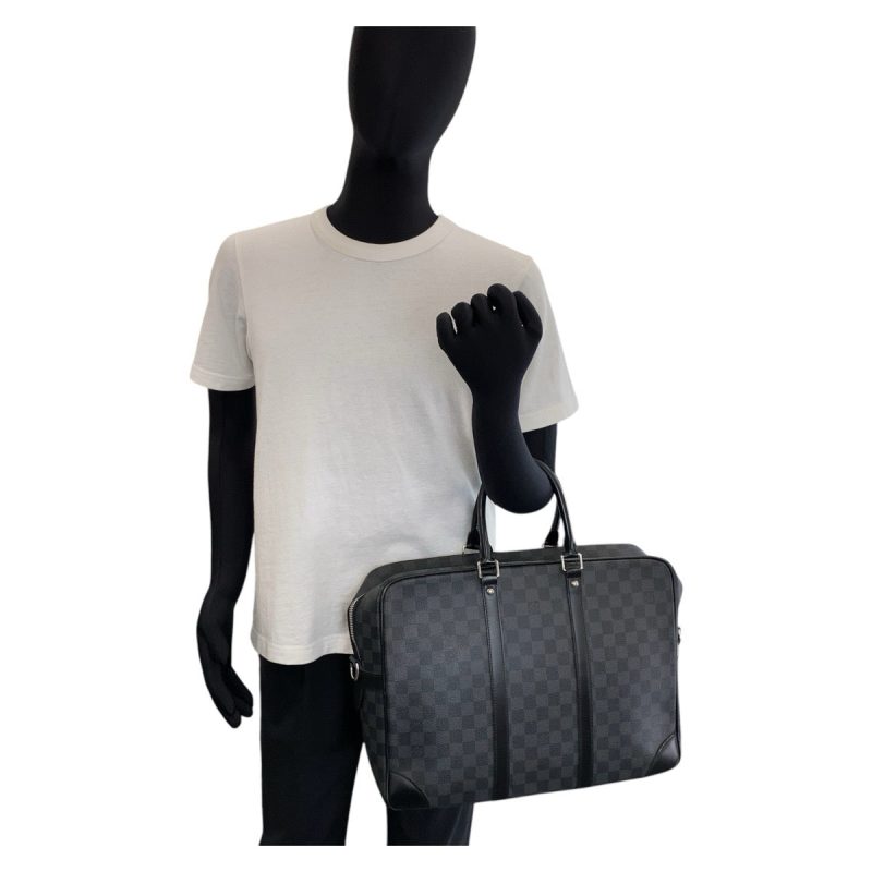 Louis Vuitton Damier Graphite Briefcase N41123 - Barde - Image 9