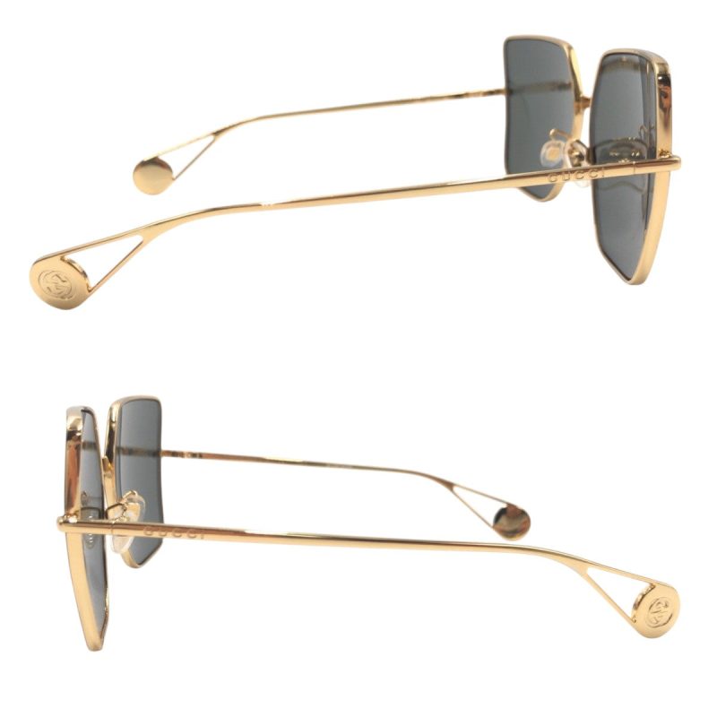 Gucci GG Logo Metal Sunglasses GG0436S - Barde - Image 6