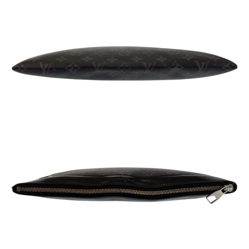 Louis Vuitton Monogram Eclipse Clutch M62291 - Barde - Image 7