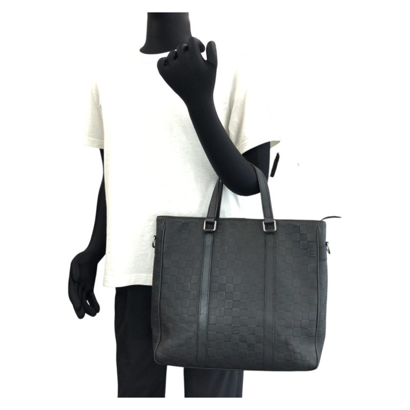 Louis Vuitton Damier Infini Tadao PM Tote Bag - Barde - Image 7