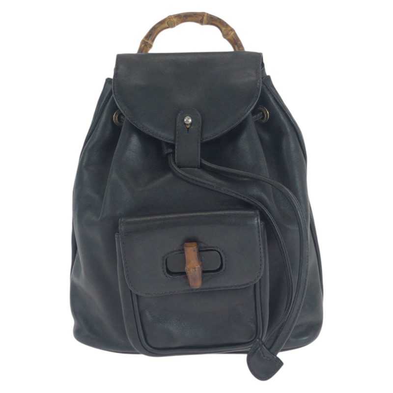 Gucci Bamboo Leather Backpack - Barde