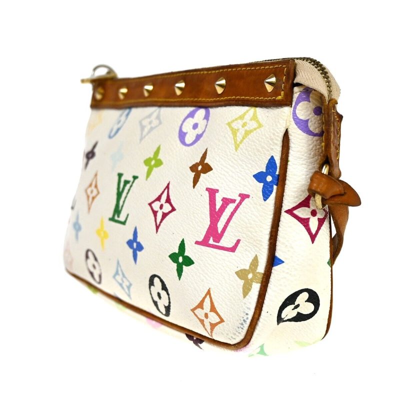 Louis Vuitton Pochette Accessoires  Canvas Clutch Bag - Barde - Image 2