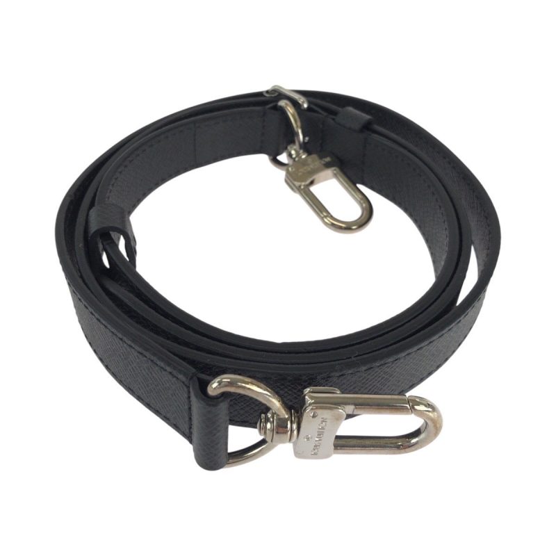 Louis Vuitton Leather Shoulder Strap Black - Barde