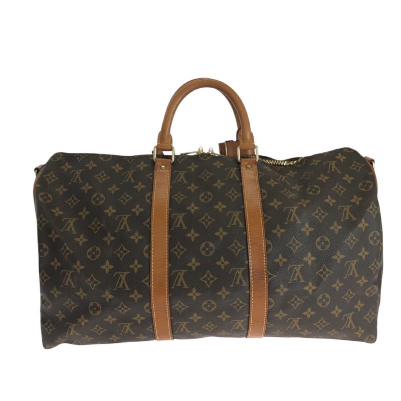 Louis Vuitton Monogram Keepall 50 Bandouliere Bag - Barde - Image 2