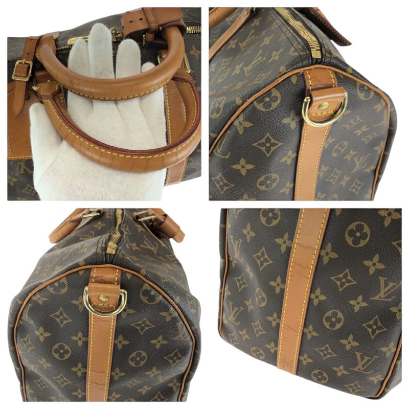 Louis Vuitton Monogram Keepall 50 Bandouliere Bag - Barde - Image 5