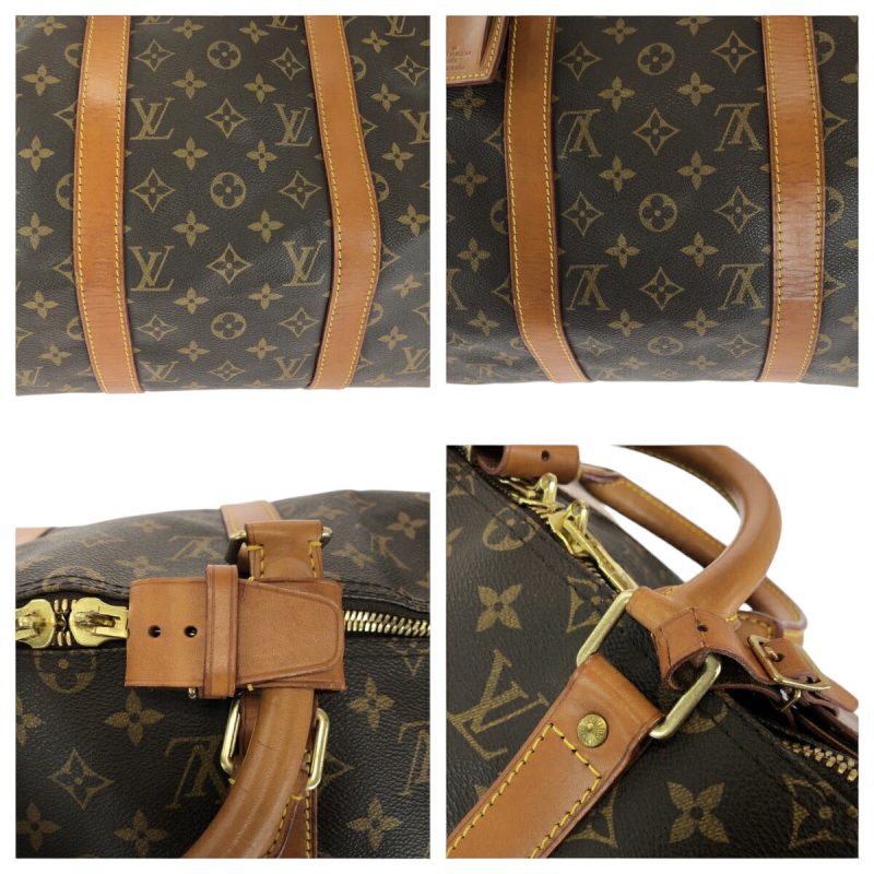 Louis Vuitton Monogram Keepall 50 Bandouliere Bag - Barde - Image 6