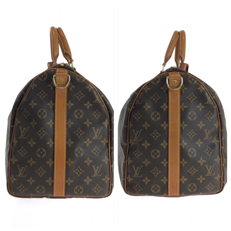 Louis Vuitton Monogram Keepall 50 Bandouliere Bag - Barde - Image 9
