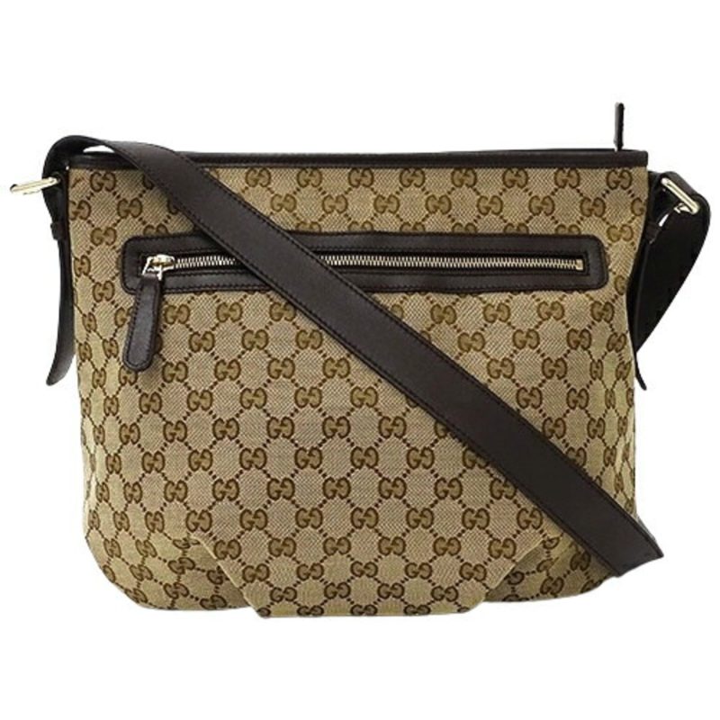 Gucci Gg Canvas   Gg Canvas Shoulder Bag (Pre-Owned) - Barde