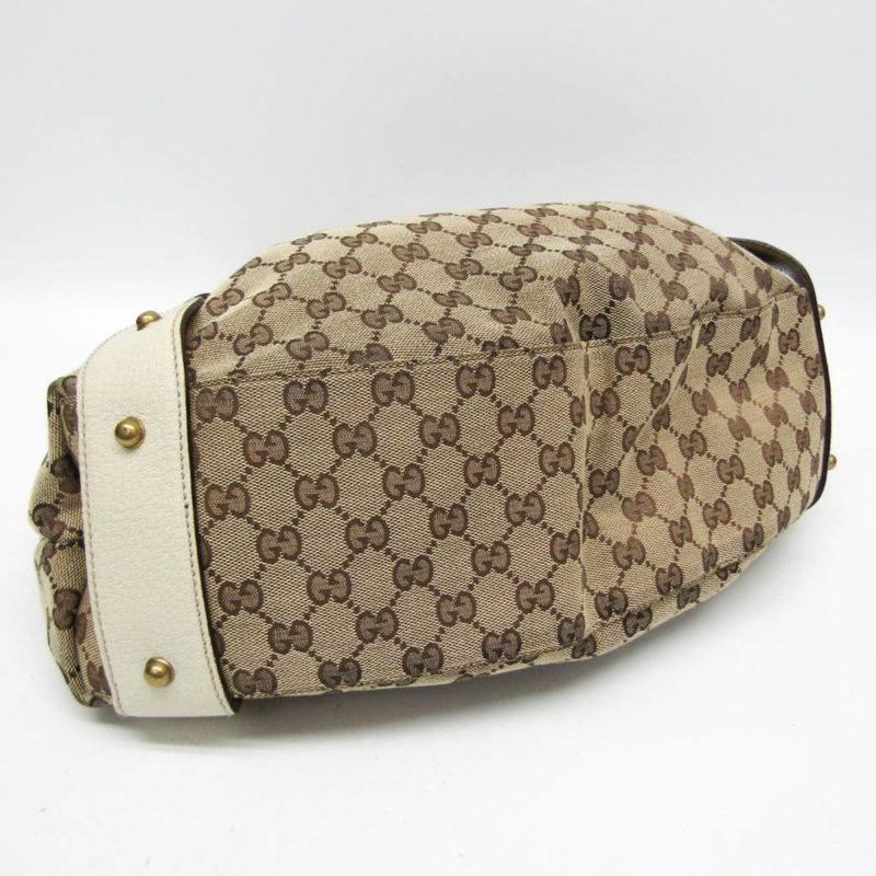 Gucci Gg Canvas    Canvas Leather Tote Bag (Pre-Owned) - Barde - Image 5