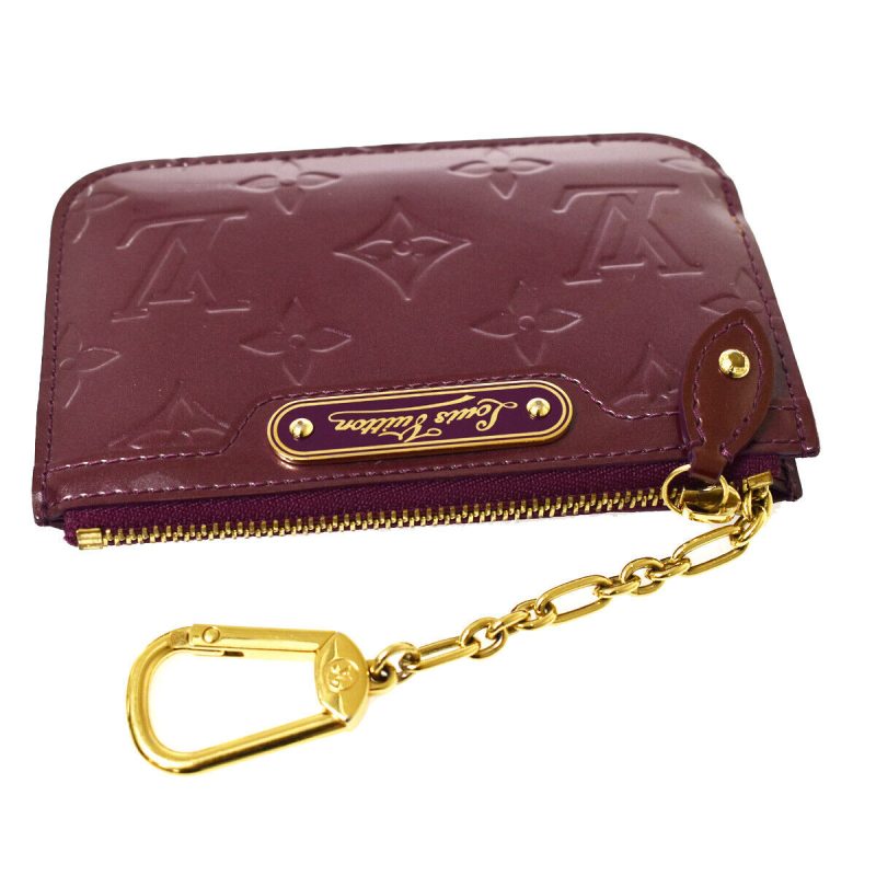 Louis Vuitton Pochette Clés  Patent Leather Wallet - Barde - Image 4