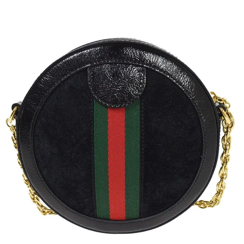 Gucci Ophidia  Leather Shoulder Bag () - Barde - Image 2