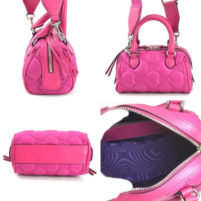 Gucci Leather Handbag Shoulder Bag (Pre-Owned) - Barde - Image 2