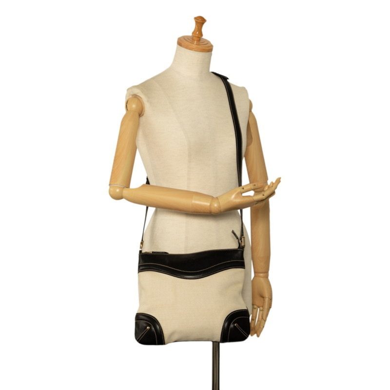 Gucci Crest  Canvas Shoulder Bag () - Barde - Image 5
