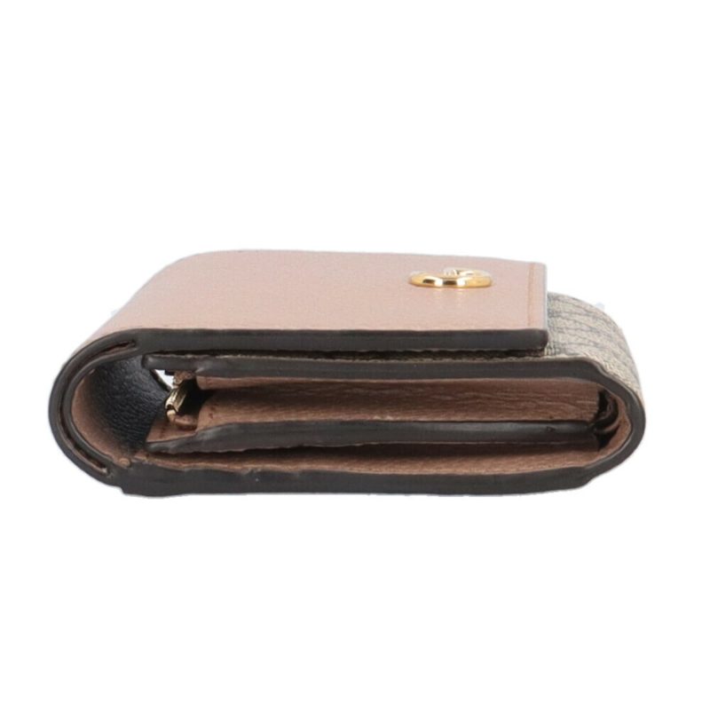 Gucci  pink Gg Supreme Wallet (Bi-Fold) (Pre-Owned) - Barde - Image 3