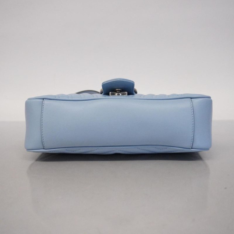 Gucci Gg Marmont  Leather Shoulder Bag () - Barde - Image 3