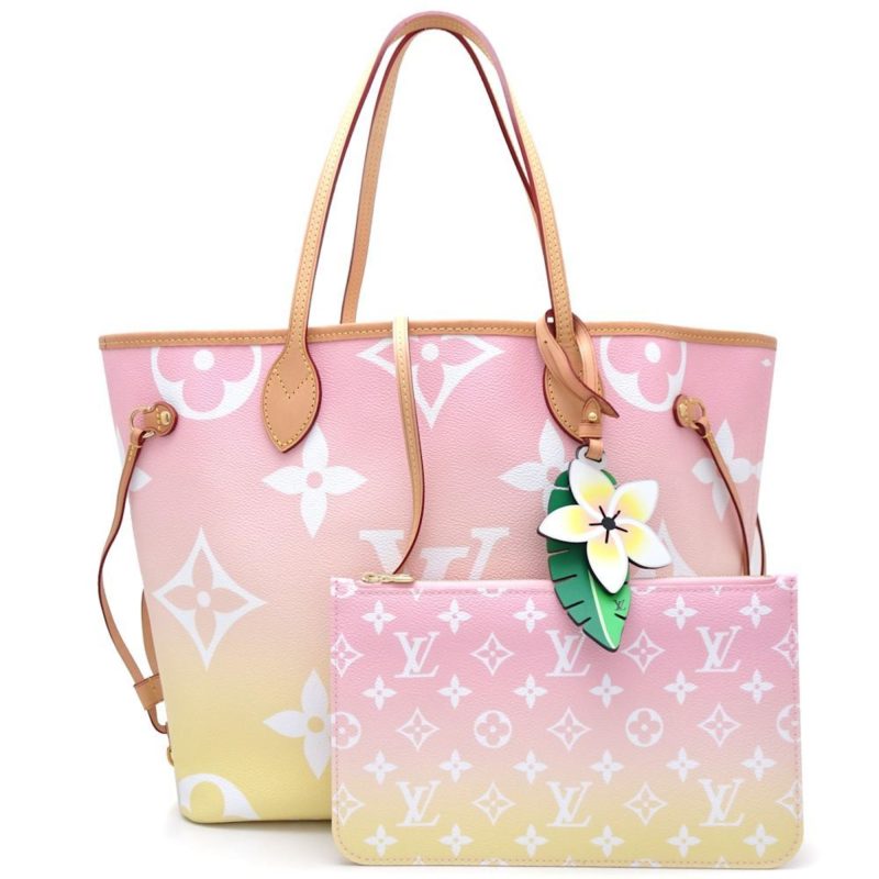 Louis Vuitton Neverfull Mm  Canvas Tote Bag - Barde