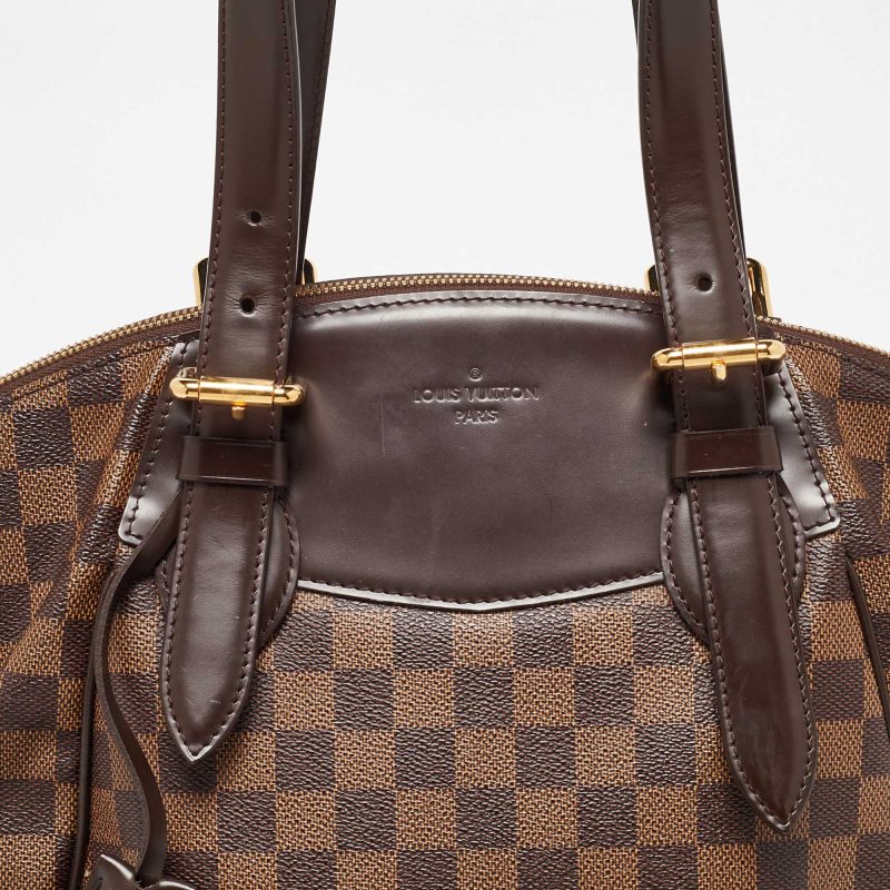 Louis Vuitton Damier Ebene Canvas Verona Mm Bag - Barde - Image 5