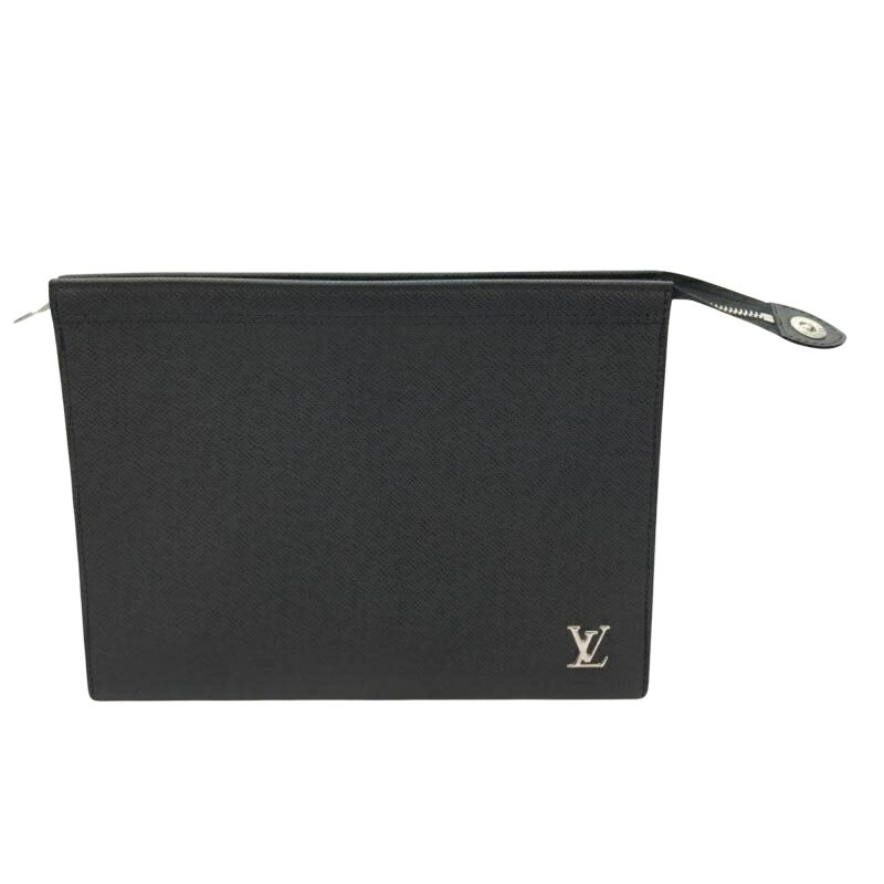 Louis Vuitton Pochette Voyage  Leather Clutch Bag - Barde