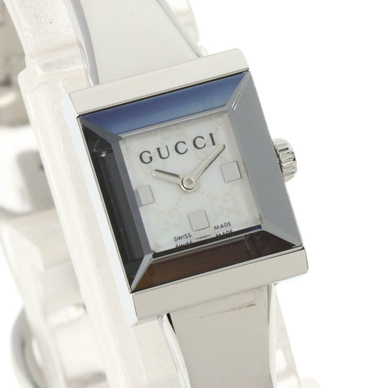 Gucci G-Frame Stainless Steel Wristwatch (Pre-Owned) - Barde - Image 4