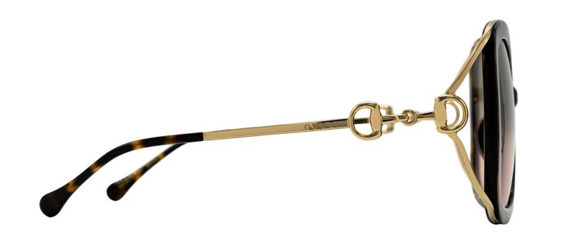 Gucci GG1021S W 001 Butterfly Sunglasses - Barde - Image 3