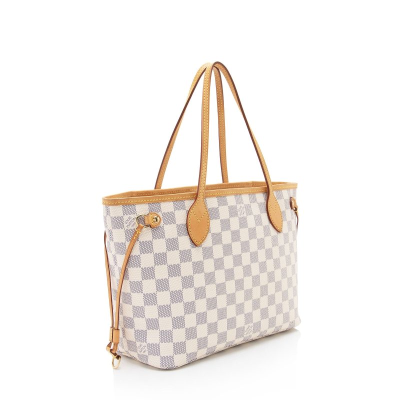 Louis Vuitton Damier Azur Neverfull PM Tote - Barde - Image 2