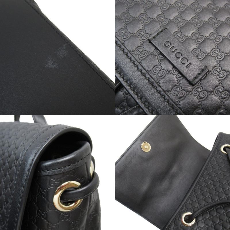 Gucci  Leather Backpack (Pre-Owned) - Barde - Image 4
