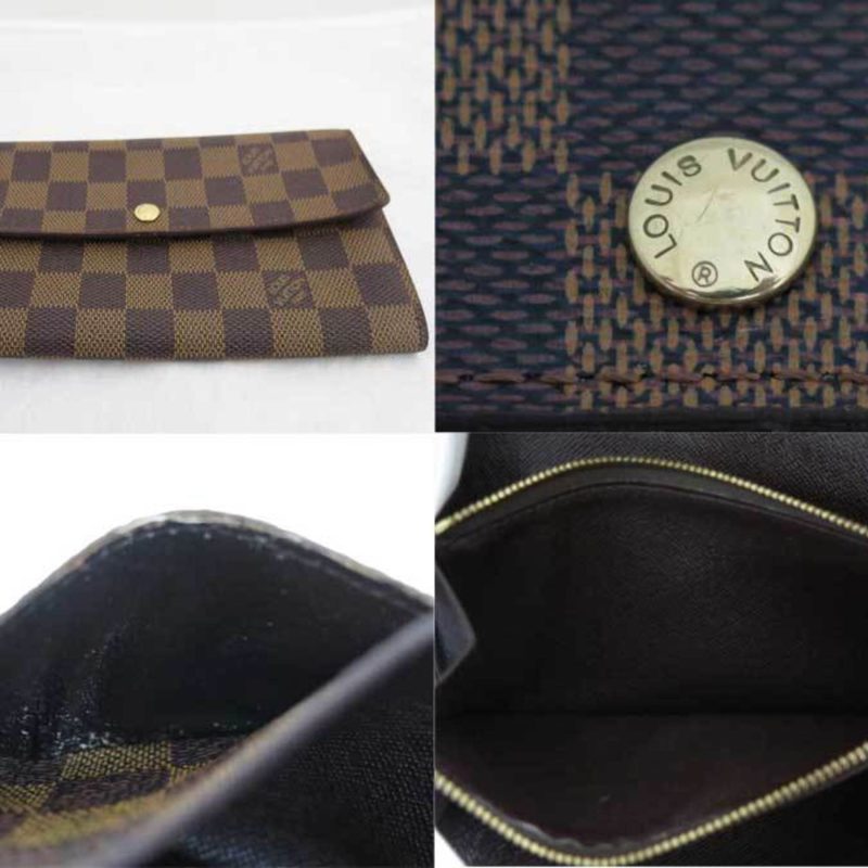 Louis Vuitton Portefeuille Sarah  Canvas Wallet - Barde