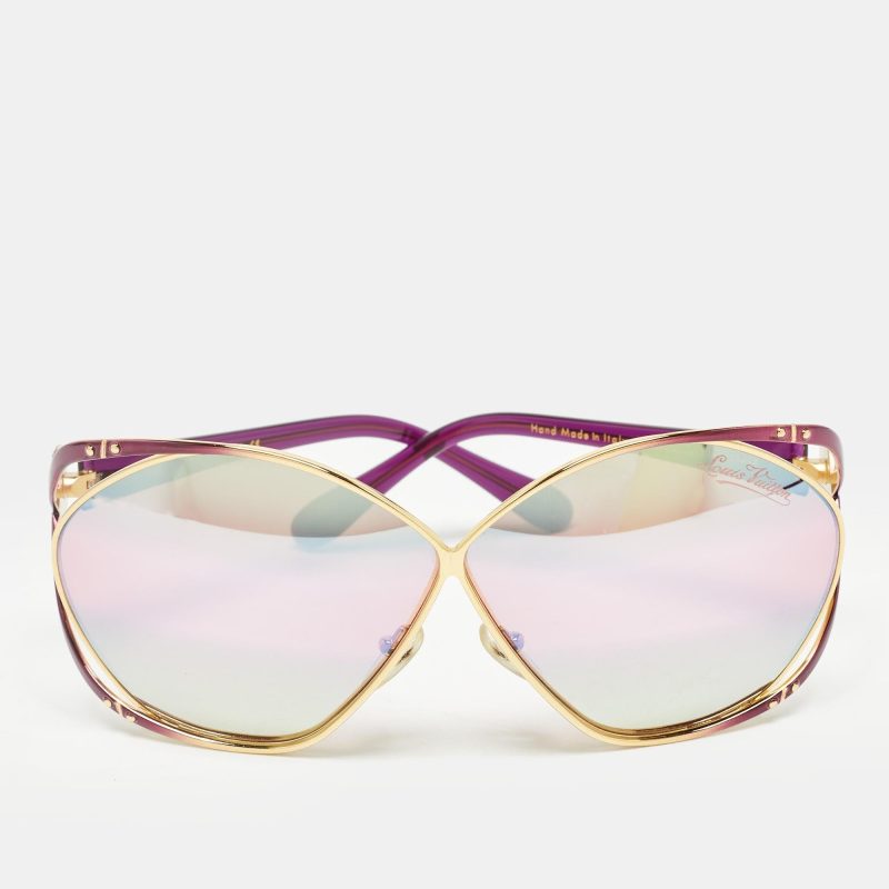 Louis Vuitton Pink/purple Z0217U Tanya Oversized Sunglasses - Barde