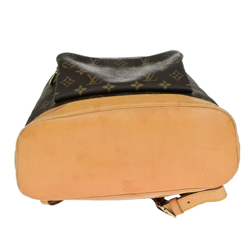 Louis Vuitton Montsouris Gm  Canvas Backpack Bag - Barde - Image 3