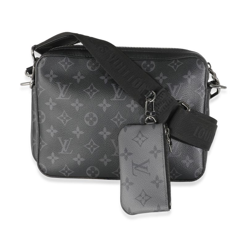 Louis Vuitton Reverse Monogram Eclipse Canvas Trio Messenger - Barde - Image 2